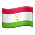 🇹🇯 flag: Tajikistan display on Apple